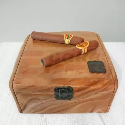 Cigar Box Fondant Cake