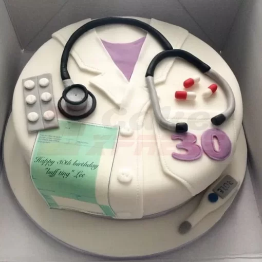 Doctor Kits Customized Cake