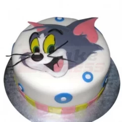 Tom Cat Theme Fondant Cake
