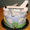 Airplane Theme Designer Cake
