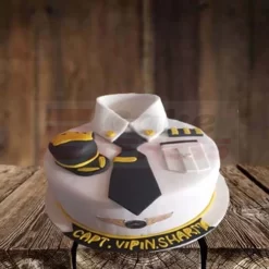 Airline Pilot Dress Customized Cake