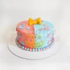 Baby Reveal Baby Shower Cake
