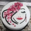 Lovely Face Designer Fondant Cake
