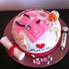 Nurse Theme Fondant Cake