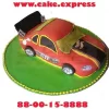 Hot Wheel Car Fondant Cake
