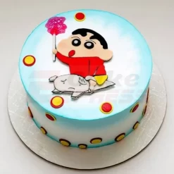 Mischievous Shinchan Fondant Cake