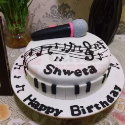 Music Lover Theme Fondant Cake