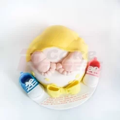 Baby Shower Special Fondant Cake