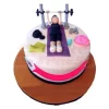 Gym Workout Theme Cake