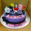 Born To Shop Theme Fondant Cake