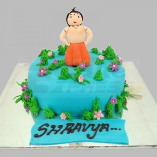 Chhota Bheem Fondant Cake