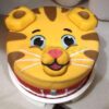Daniel Tiger Birthday Fondant Cake