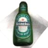 Heineken Beer Bottle Shape Fondant Cake