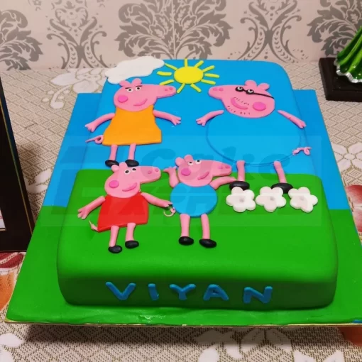 Peppa Pig Family Designer Cake