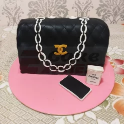 Classy Chanel Theme Fondant Cake