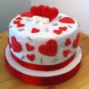 Lady Charmers Romantic Fondant Cake