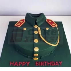 Lieutenant Themed Fondant Cake