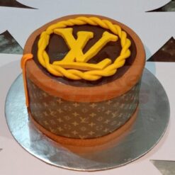 Louis Vuitton Theme Fondant Cake