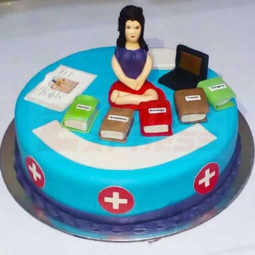 Medical Student Theme Cake