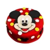 Mickey Mouse Round Fondant Cake