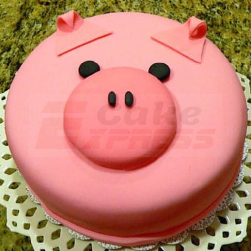 Porky Pig Fondant Cakes