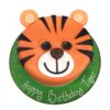 Tiger Party Fondant Cake