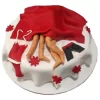 Honeymoon Themed Customized Cake