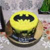 Batman Theme Customized Cake