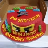 LEGO Ninjago Theme Fondant Cake