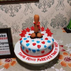 Dick Theme Naughty Cake