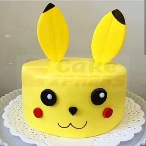 Pikachu Fondant Cake