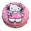 Hello Kitty Birthday Fondant Cake