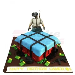 PUBG Gamer Number One Birthday Cake