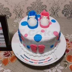 Baby Feet Baby Shower Cake