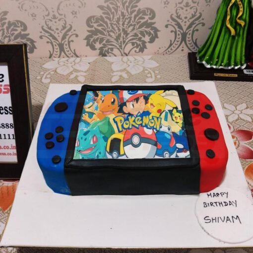 Nintendo Switch Fondant Cake