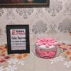 Pink Bow Truffle Fondant Cake