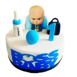 Boss Baby 1st Birthday Cake
