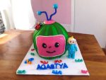 CoComelon Watermelon Delight Cake