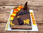 Harry Potter Magical Wizard Book Cake