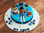 Multifaceted Hobby Theme Cake