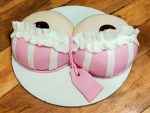 Pink Bra Shaped Party Celebration Cake