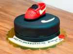 Red Sneaker Celebration Cake