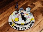 Tech and Chill Party Cake