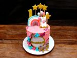 Unicorn First Birthday Cake
