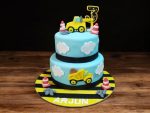 Construction Theme Birthday Cake