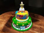 Sombrero Fiesta Two-Tier Cake