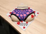 cheeky-butt-floral-design-cake