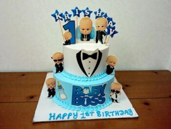 cute-boss-baby-suit-theme-birthday-cake