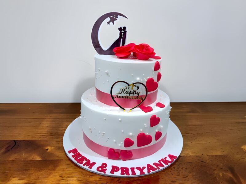 romantic-night-love-theme-cake romantic-night-love-theme-cake